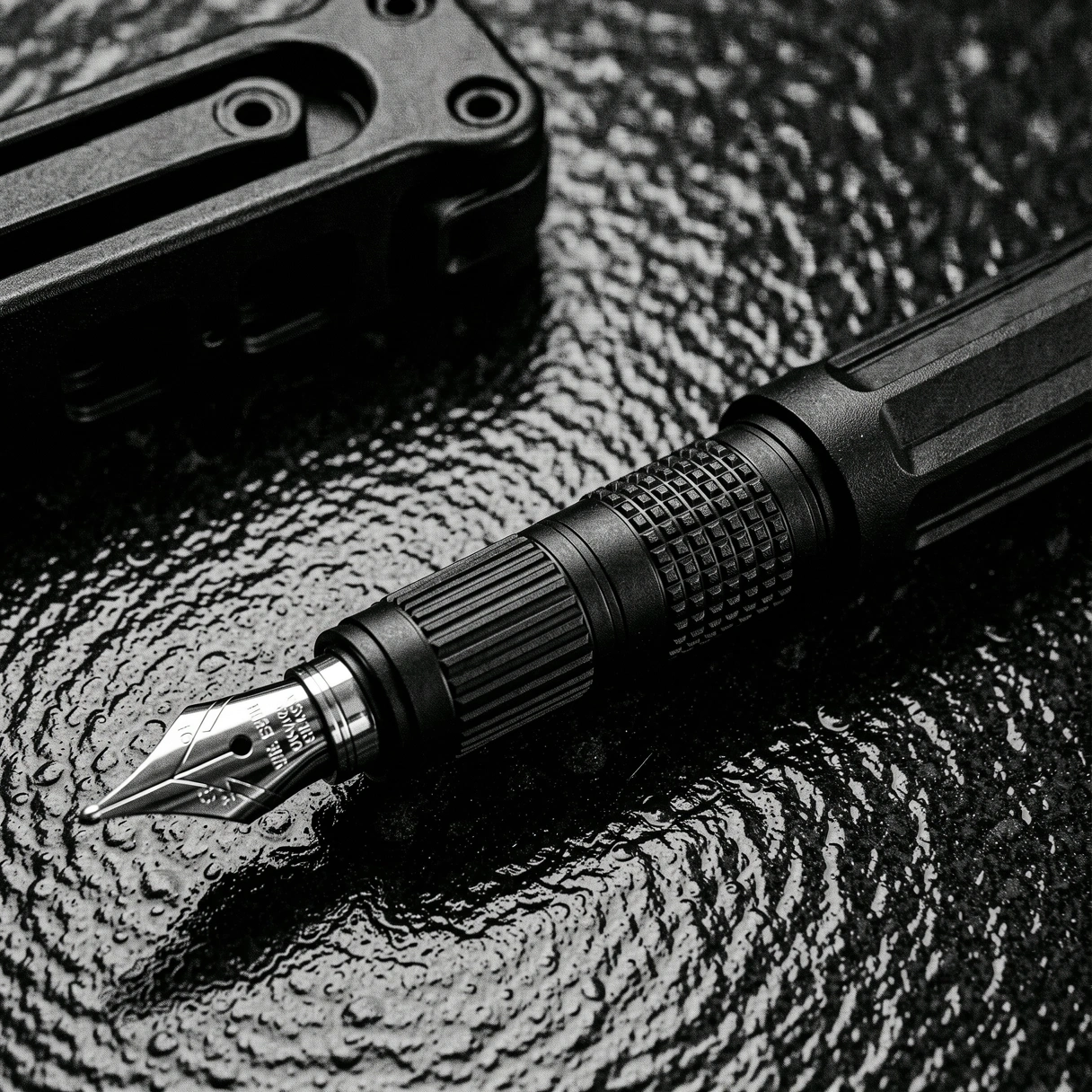 Precision tech gear macro shot